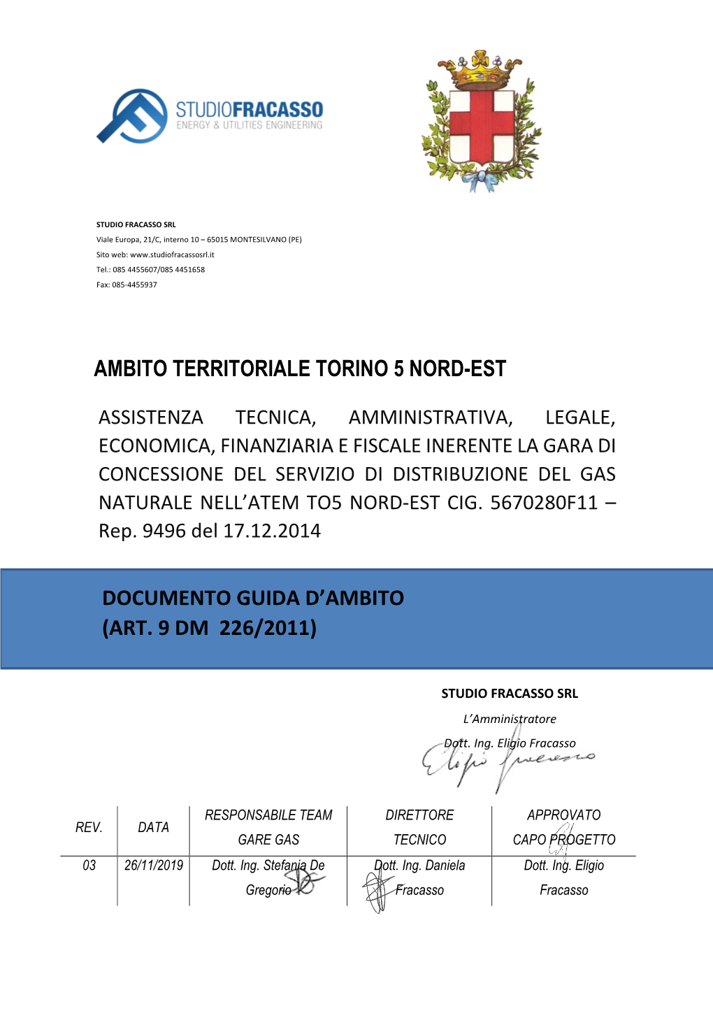 Ambito Territoriale Torino 5 Nord-Est Documento Guida