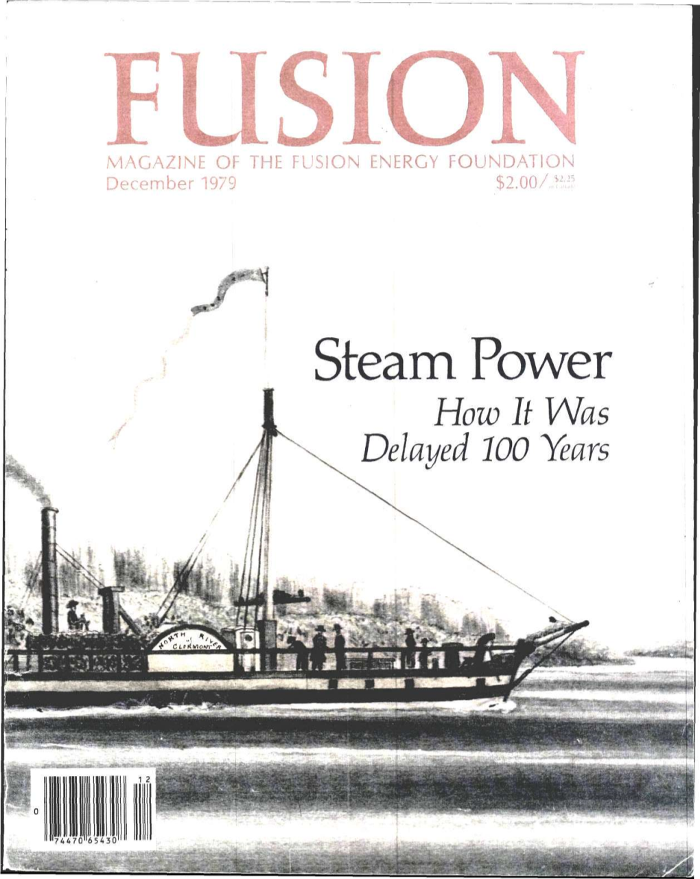 FUSION ENERGY FOUNDATION December 197^ $2.00/ .25