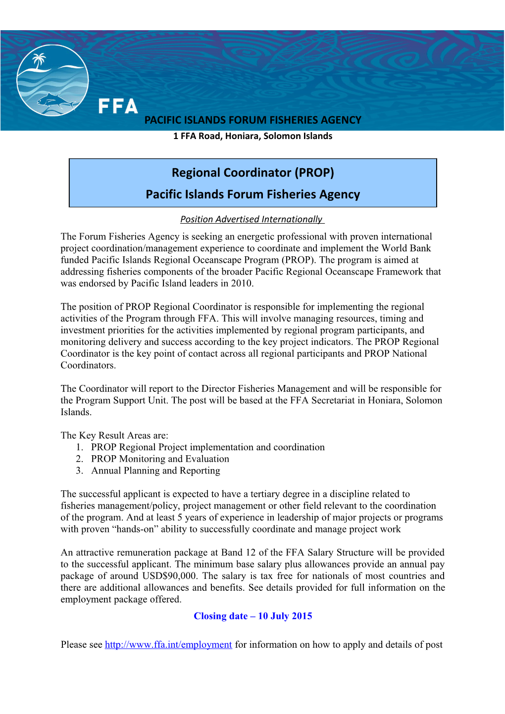 Pacific Islands Forum Fisheries Agency