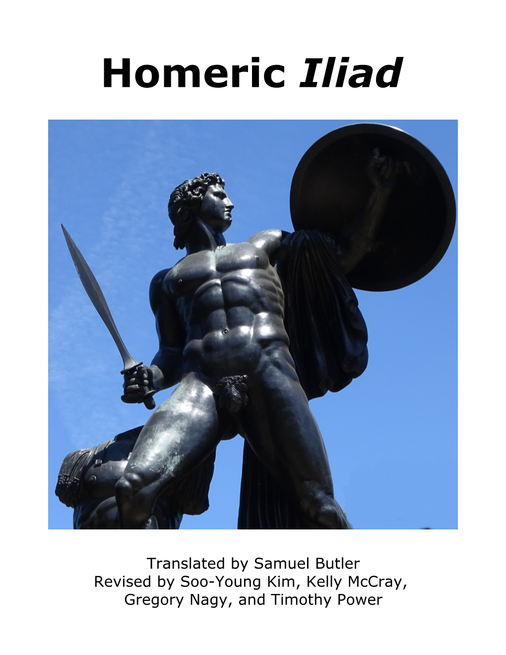 HOMERIC-ILIAD.Pdf