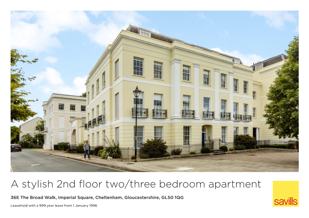 A Stylish 2Nd Floor Two/Three Bedroom Apartment