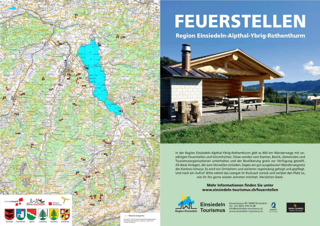 FEUERSTELLEN Region Einsiedeln-Alpthal-Ybrig-Rothenthurm