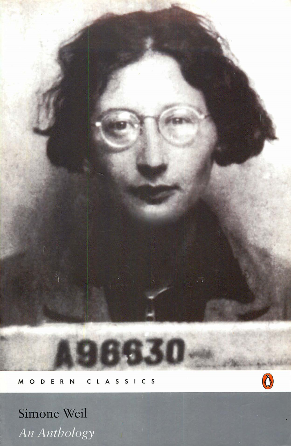 Simone Weil: an Anthology