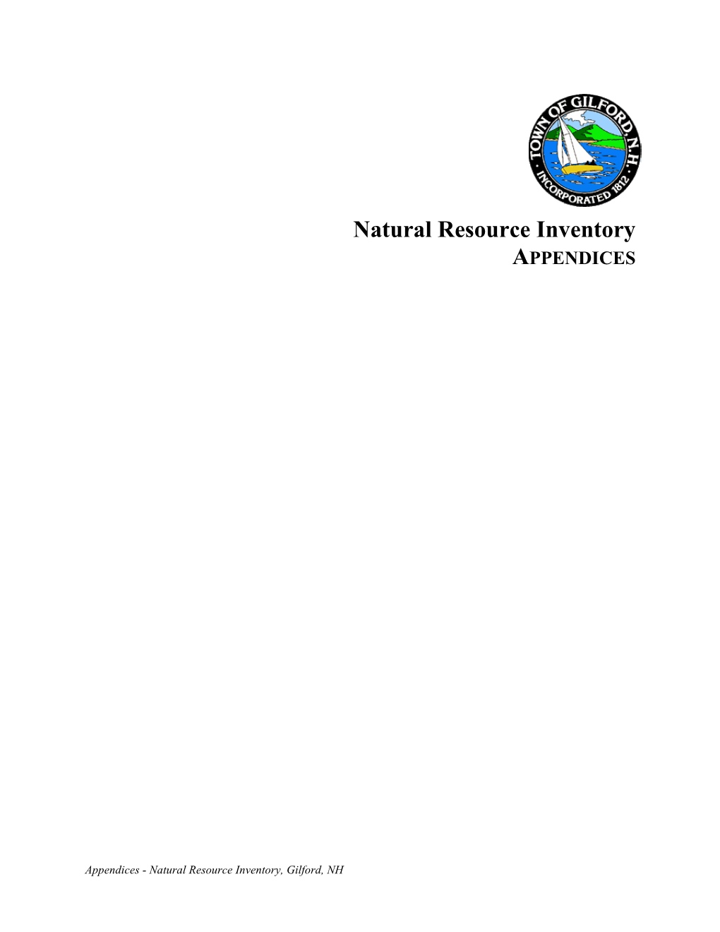 2011 Natural Resource Inventory