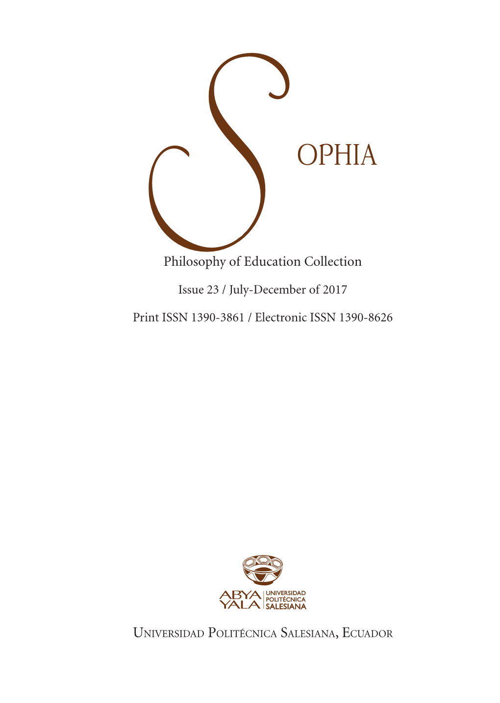 Philosophy of Education Collection