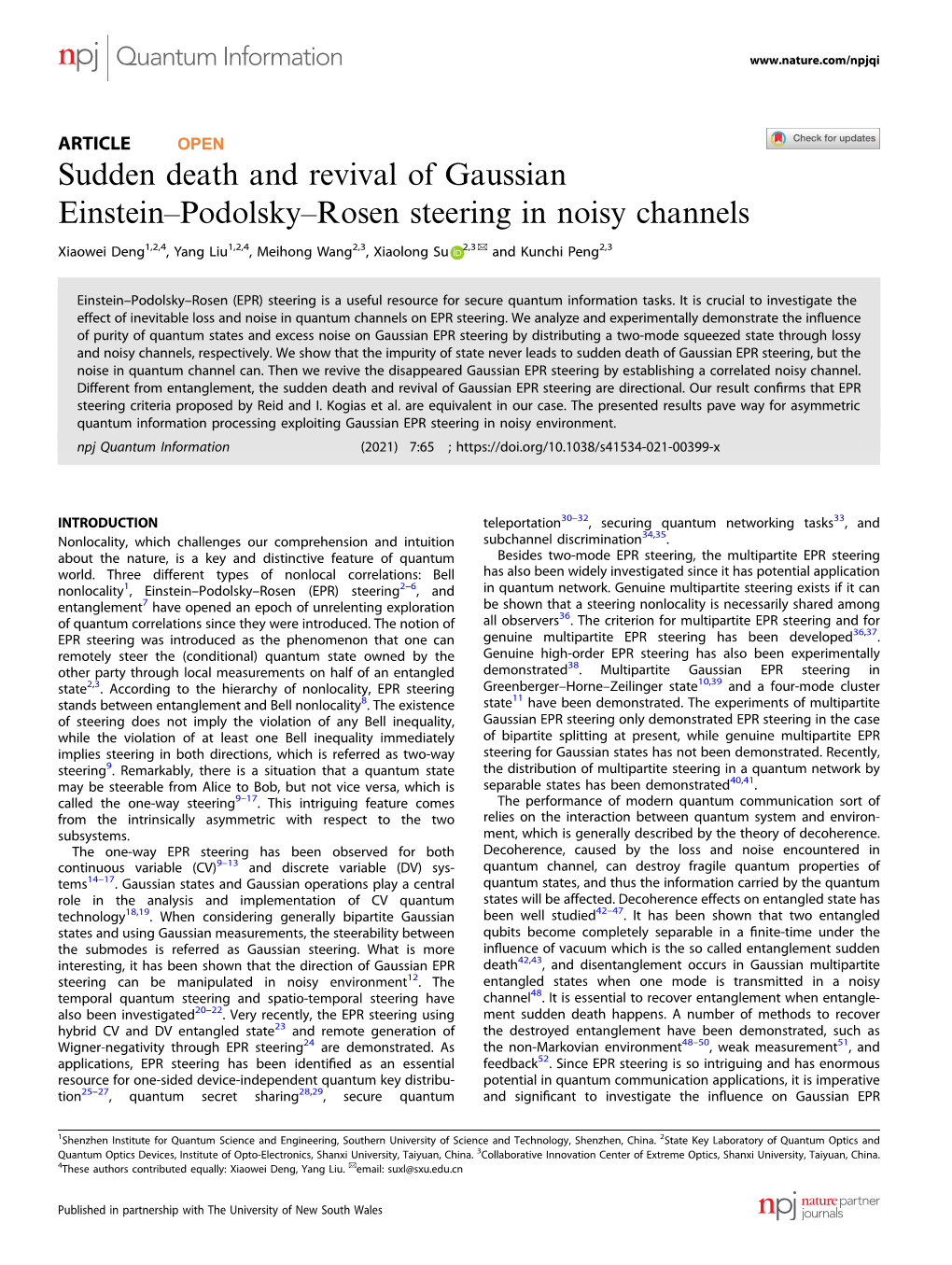 Sudden Death and Revival of Gaussian Einstein–Podolsky–Rosen Steering