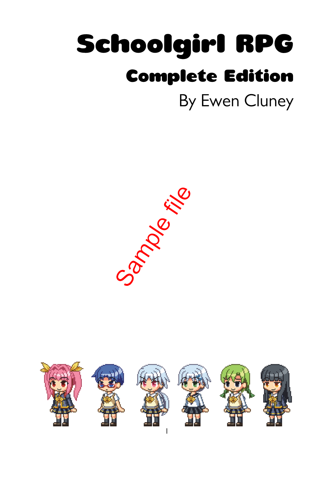 Schoolgirl RPG Complete Edition