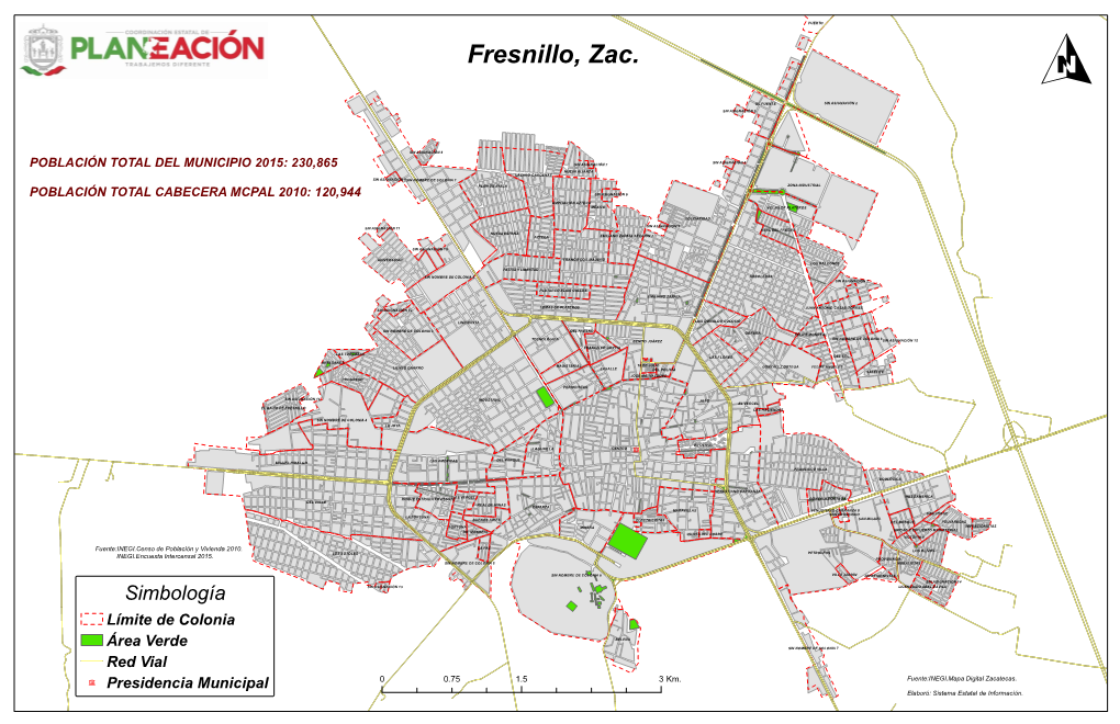 Colonias Fresnillo