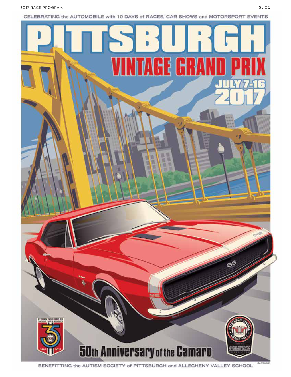 2017 Race Program $5.00