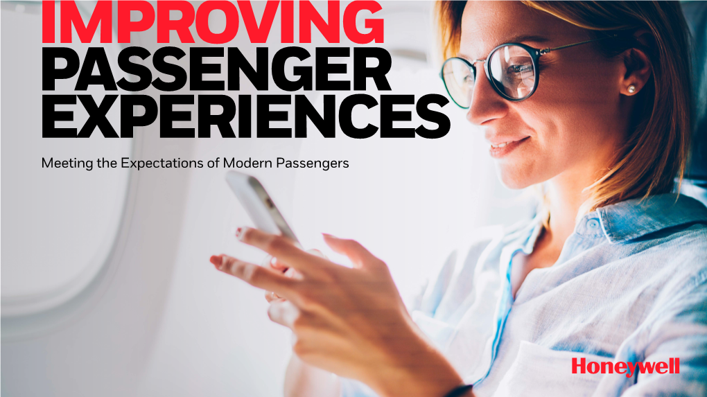 Improving Passenger Experiences