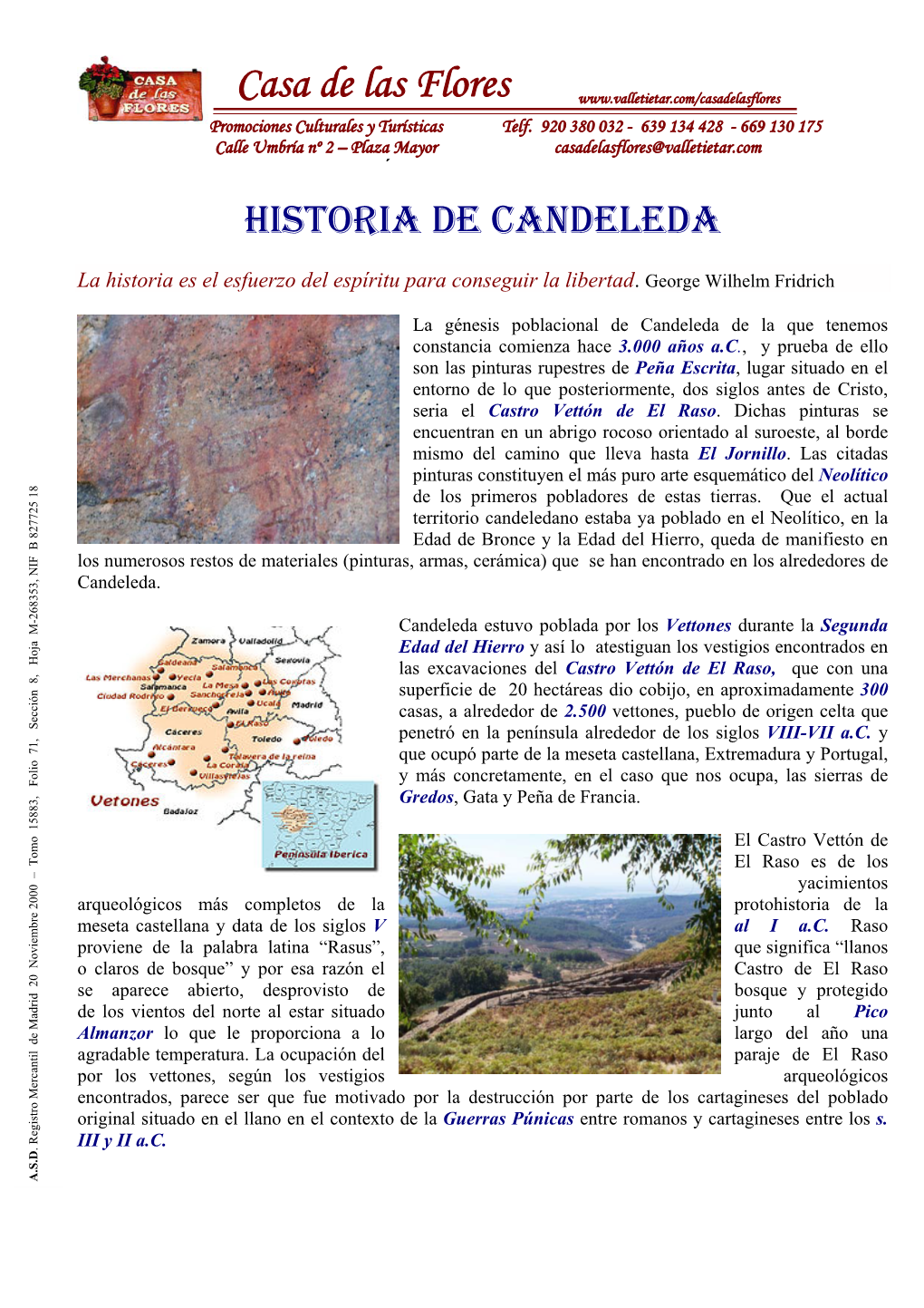 Historia De Candeleda