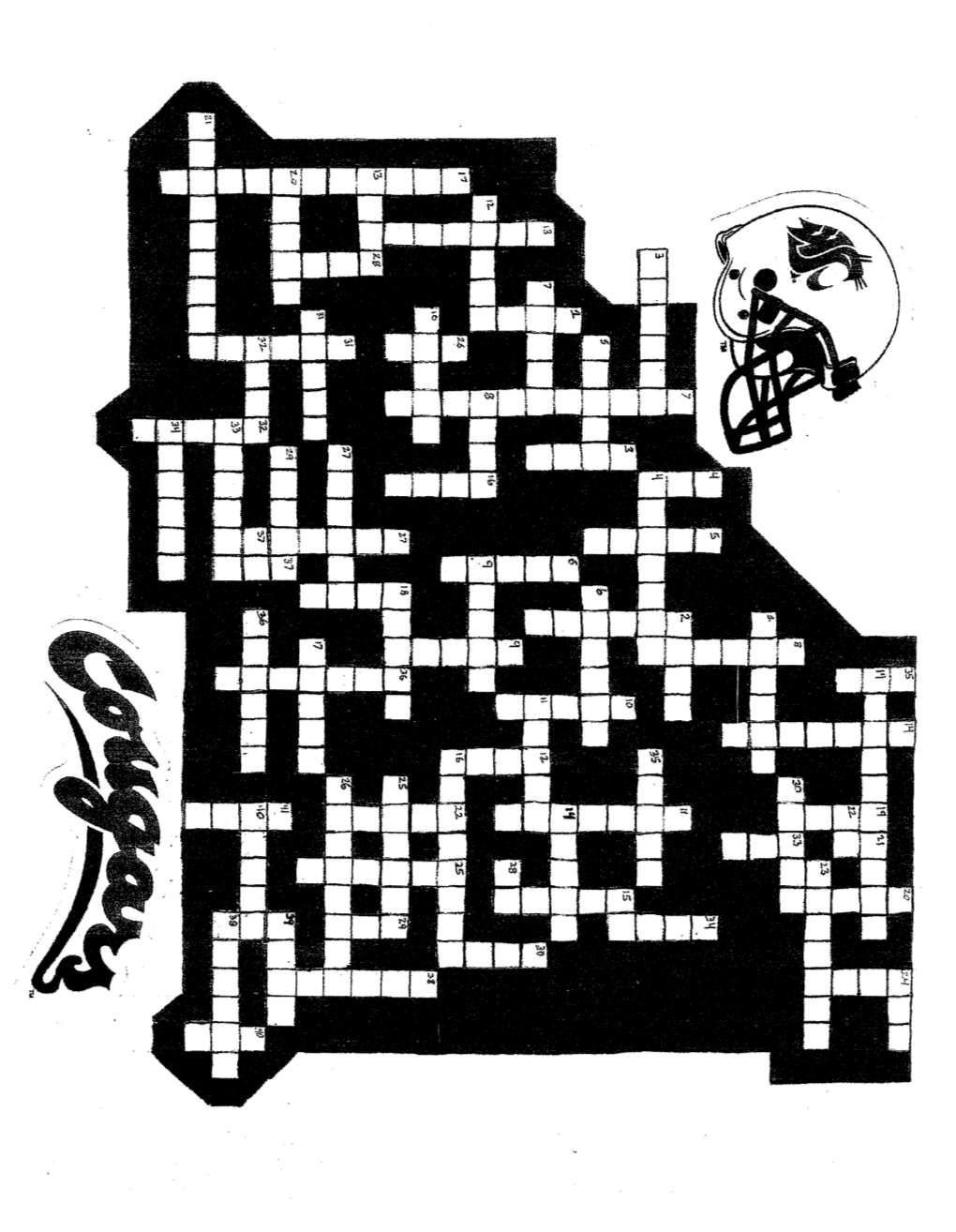 Cougar Crossword II.Pdf