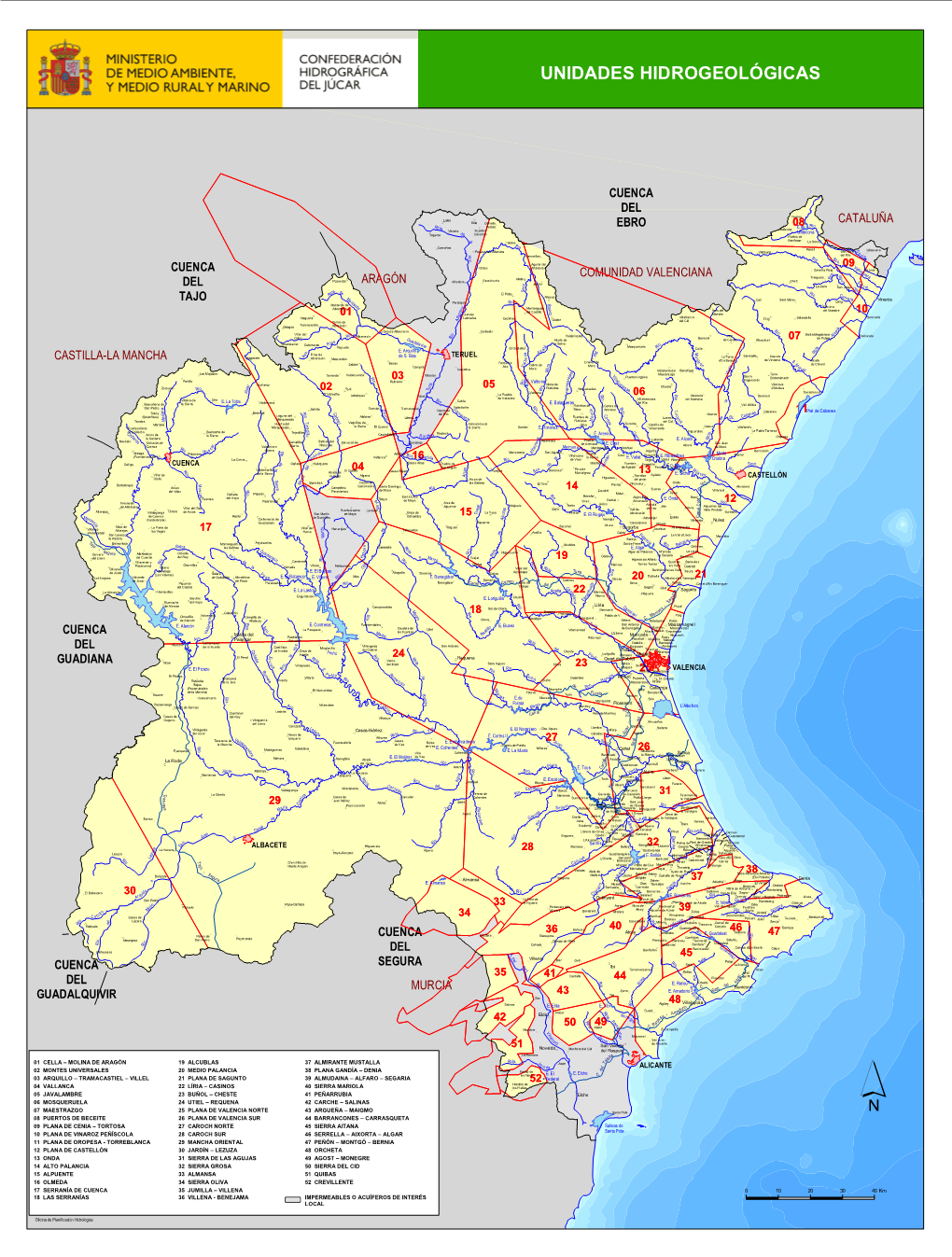 Phj09 Masas De Agua Subterránea Unidades