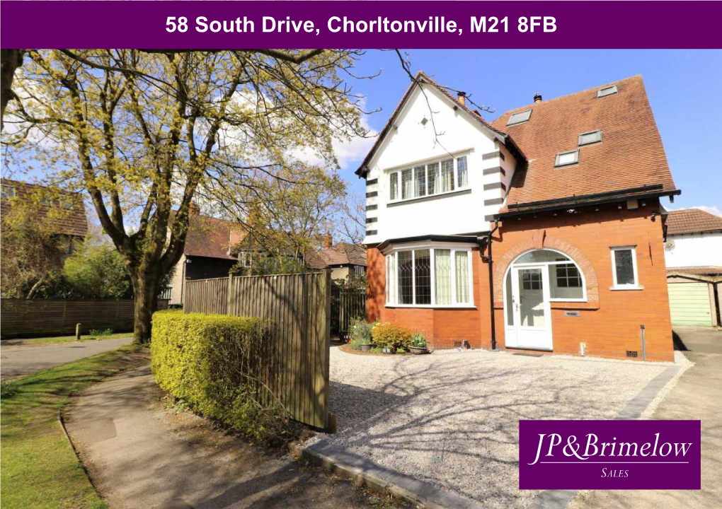 58 South Drive, Chorltonville, M21