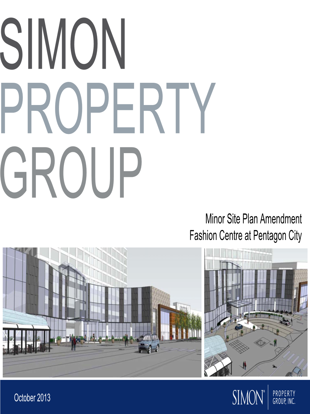 Minor Site Plan Amendment Fashion Centre at Pentagon City