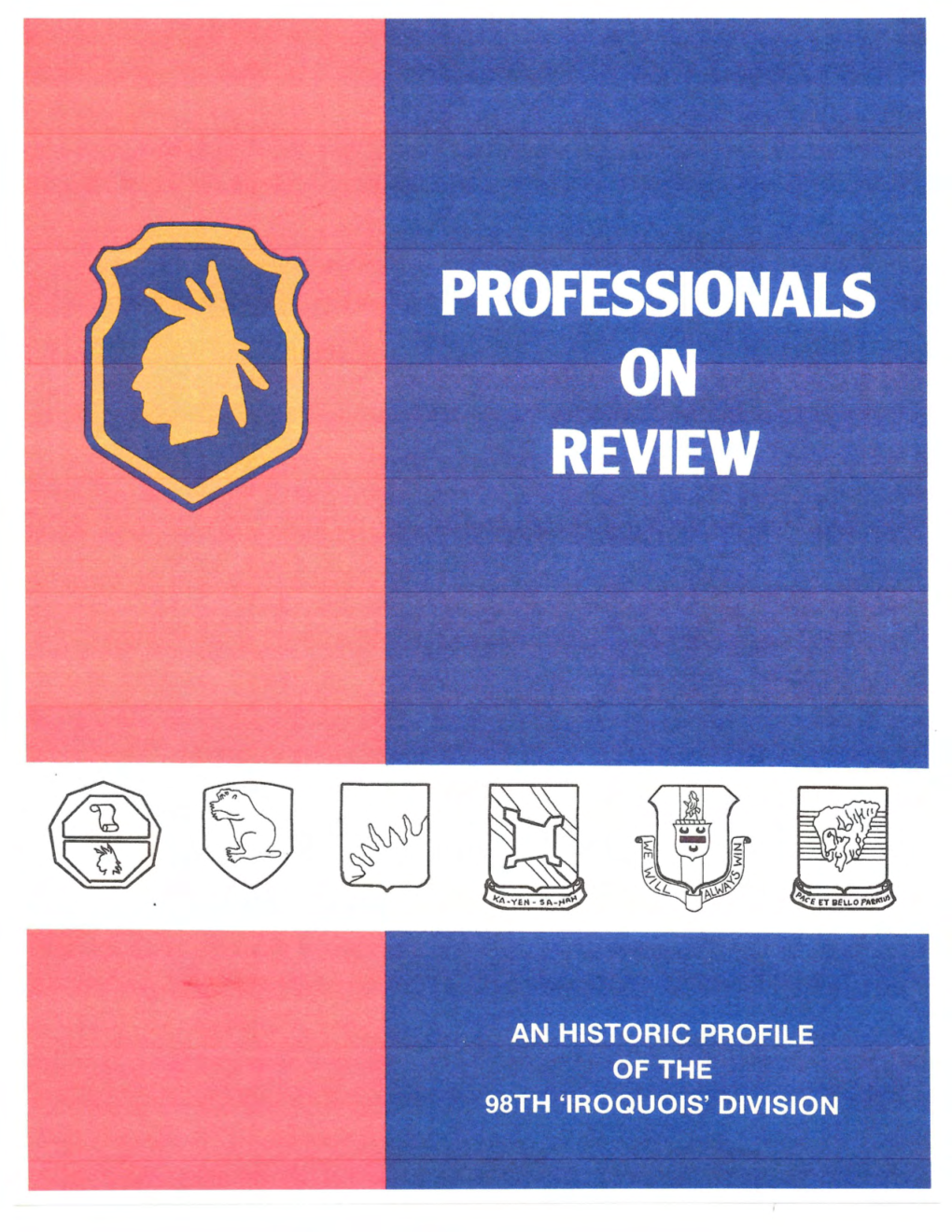 Professionals on Review: an Historic Profile of the 98Th 