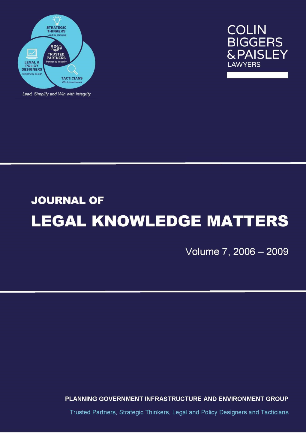 Download Legal Knowledge Matters 2006