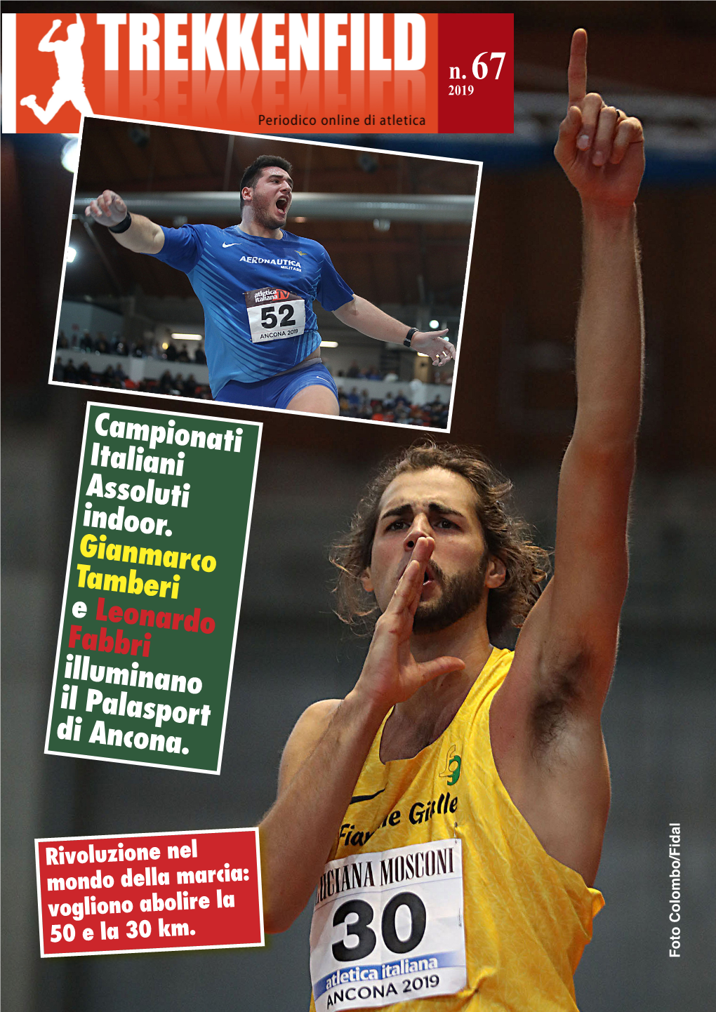 Campionati Italiani Assoluti Indoor. Gianmarco Tamberi E Leonardo