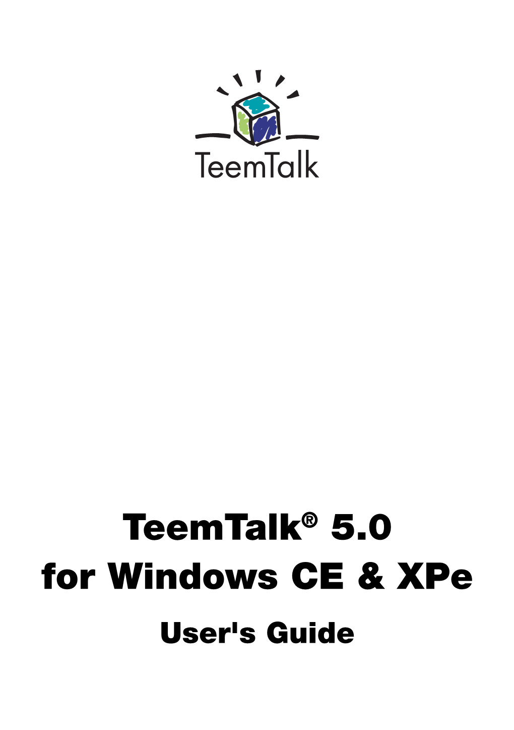 Teemtalk® 5.0 for Windows CE & Xpe User's Guide