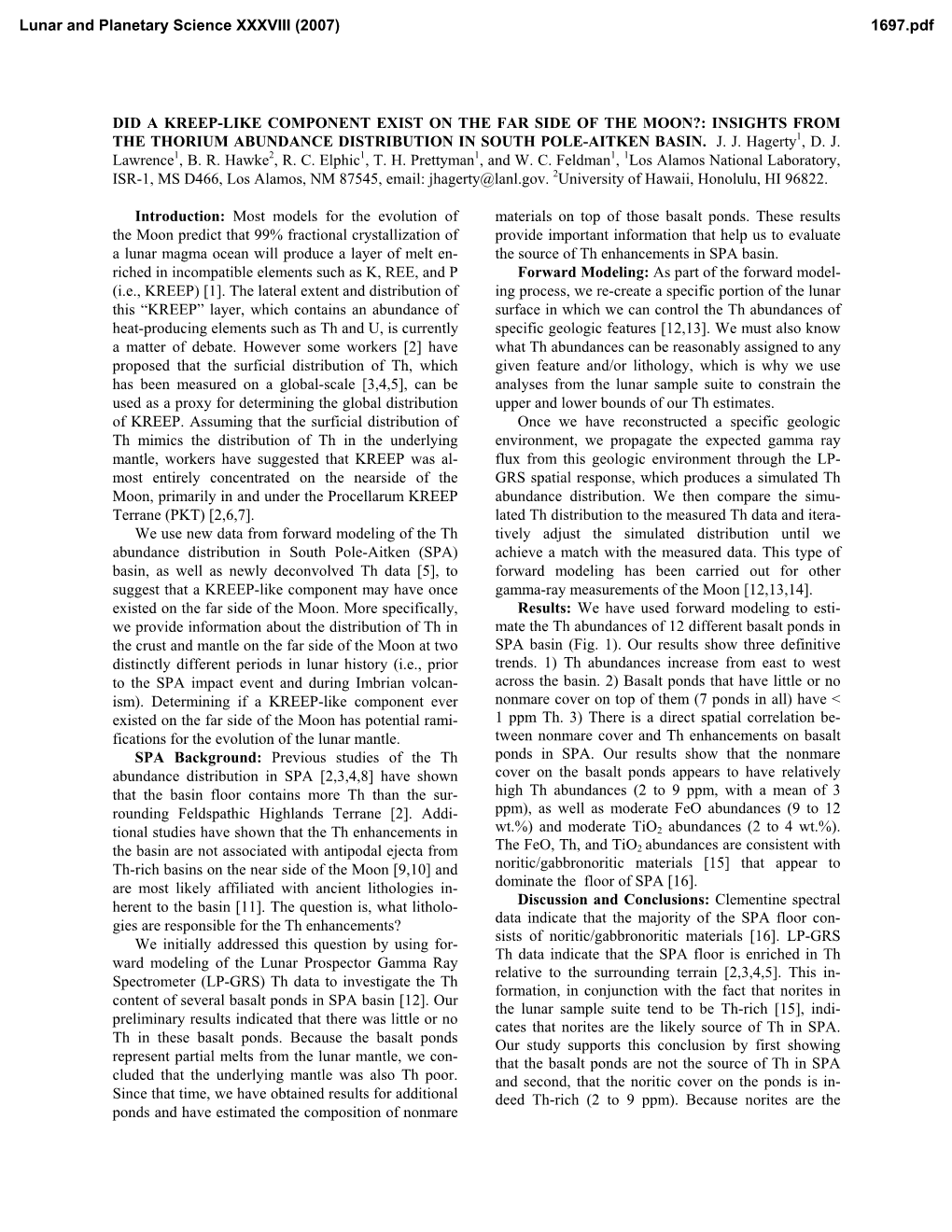 Insights from the Thorium Abundance Distribution in South Pole-Aitken Basin