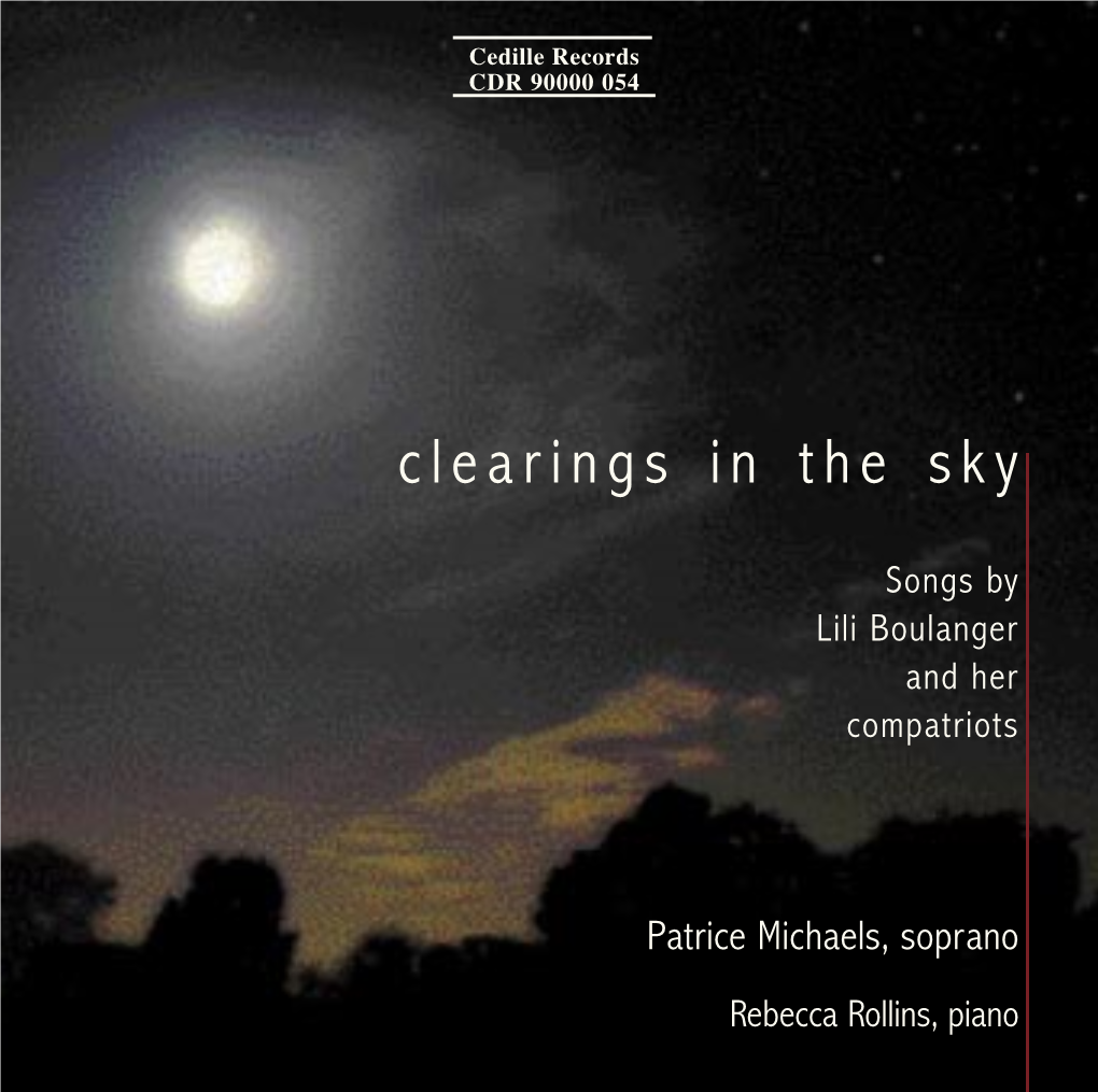 Clearings in the Sky