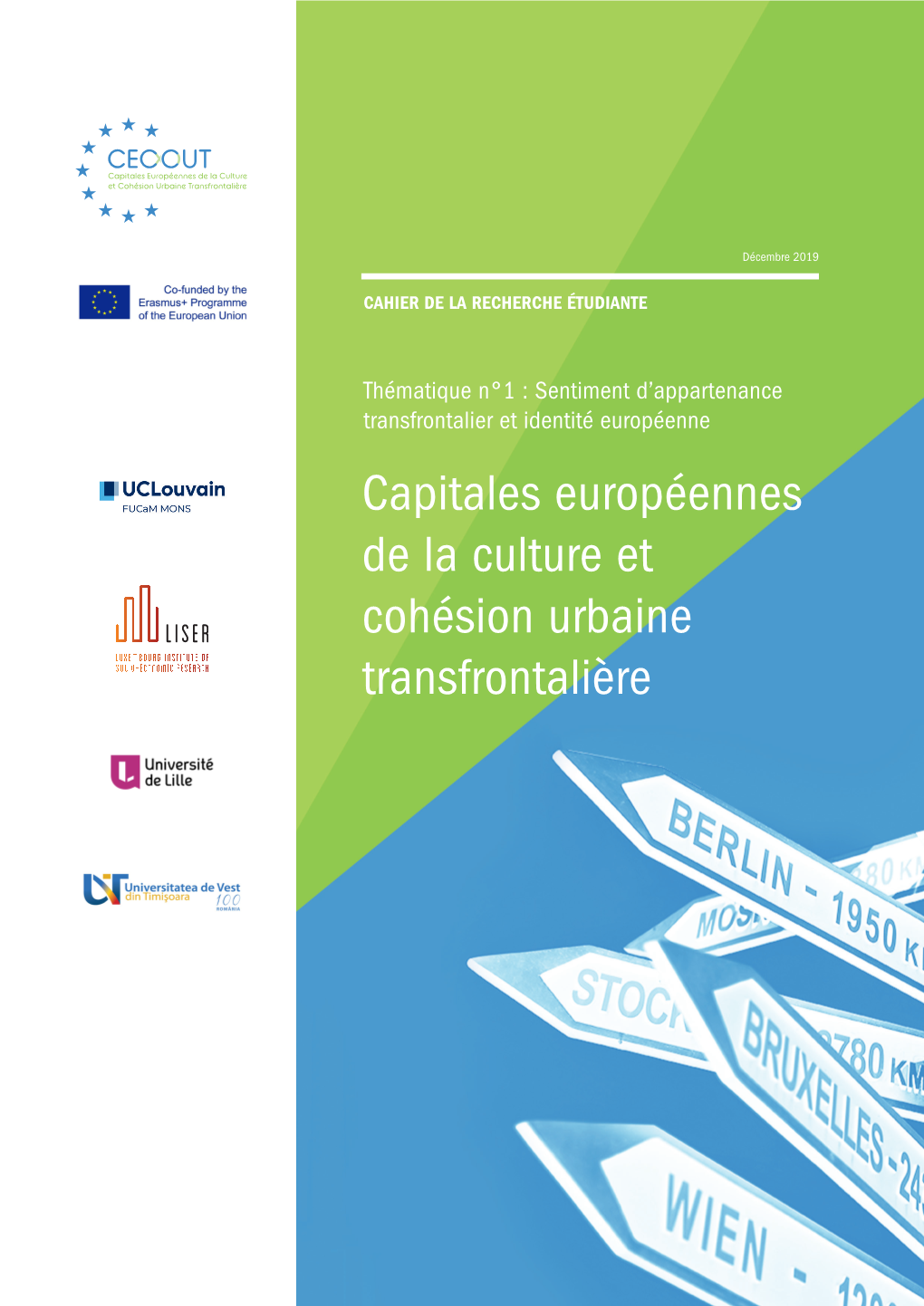 Capitales Européennes De La Culture Et Cohésion Urbaine Transfrontalière