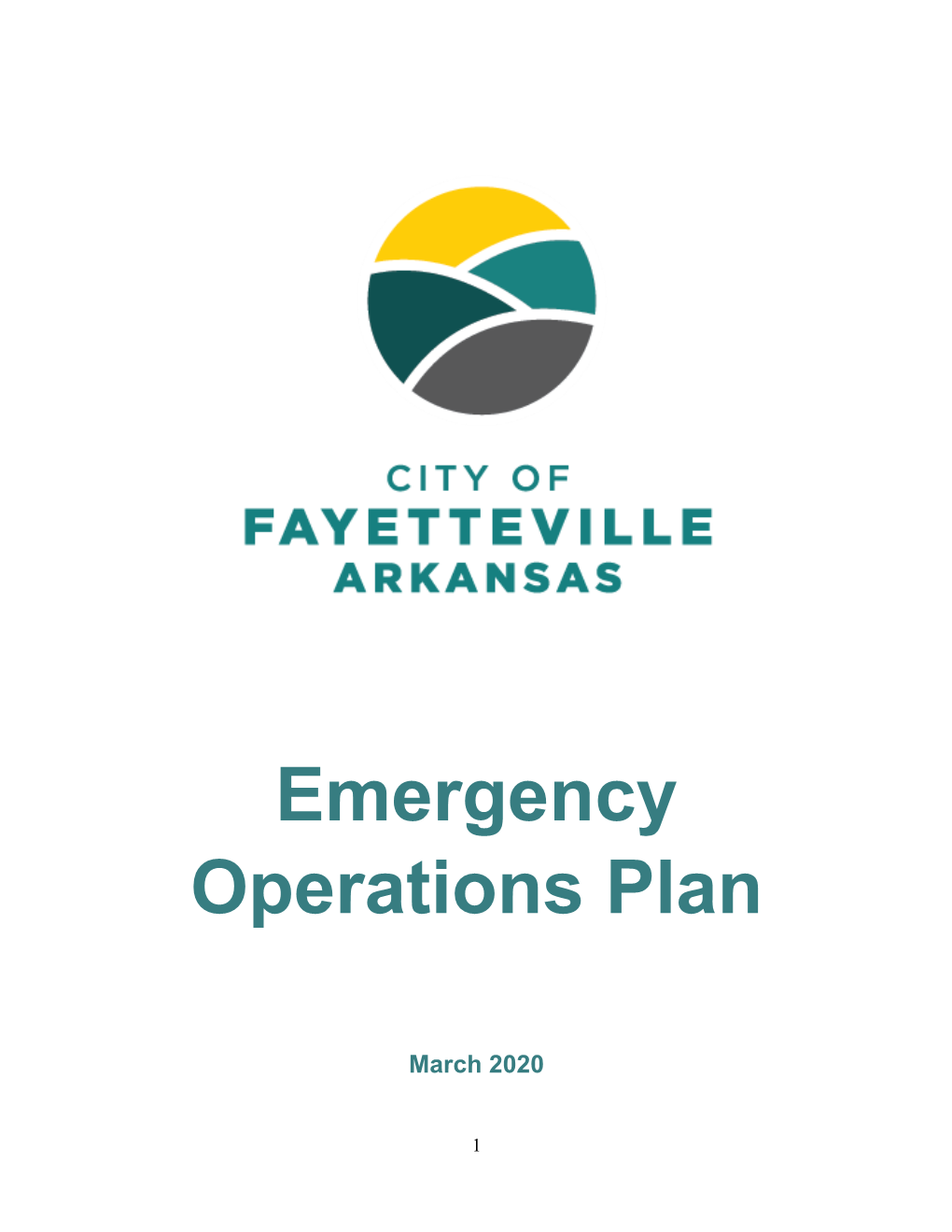 Emergency Operations Plan