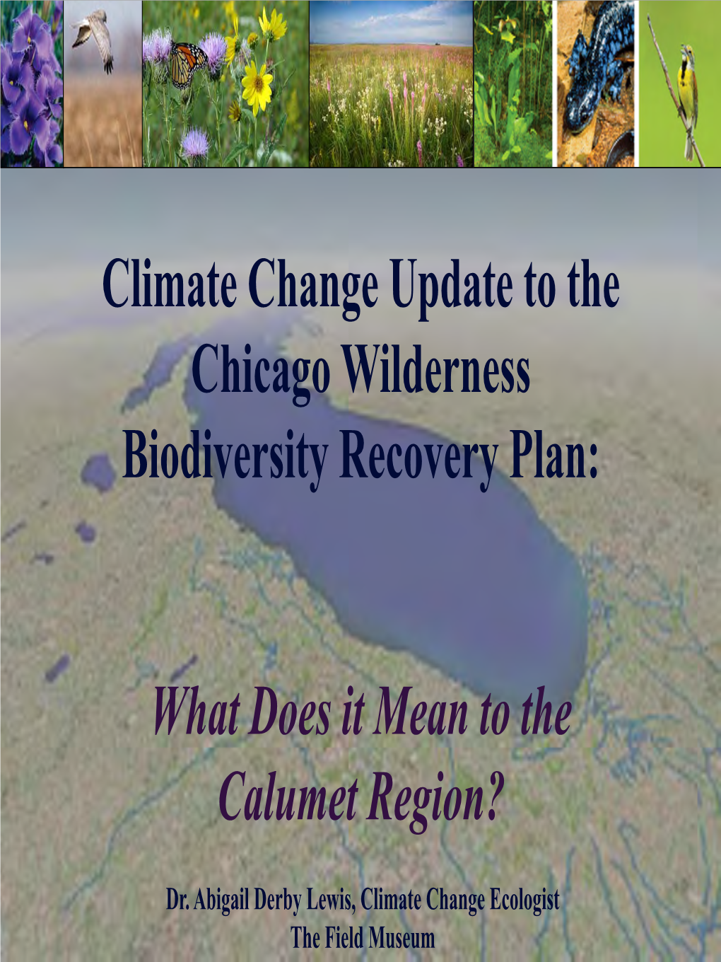 Climate Change Update to the Chicago Wilderness Biodiversity Recovery Plan