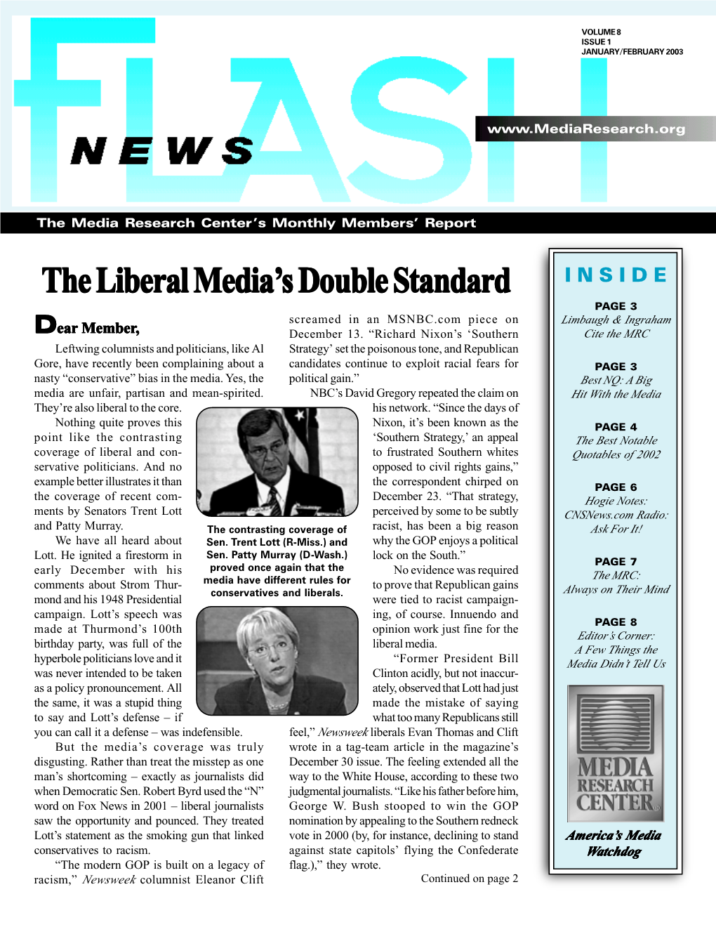 Issue 1 January/February 2003