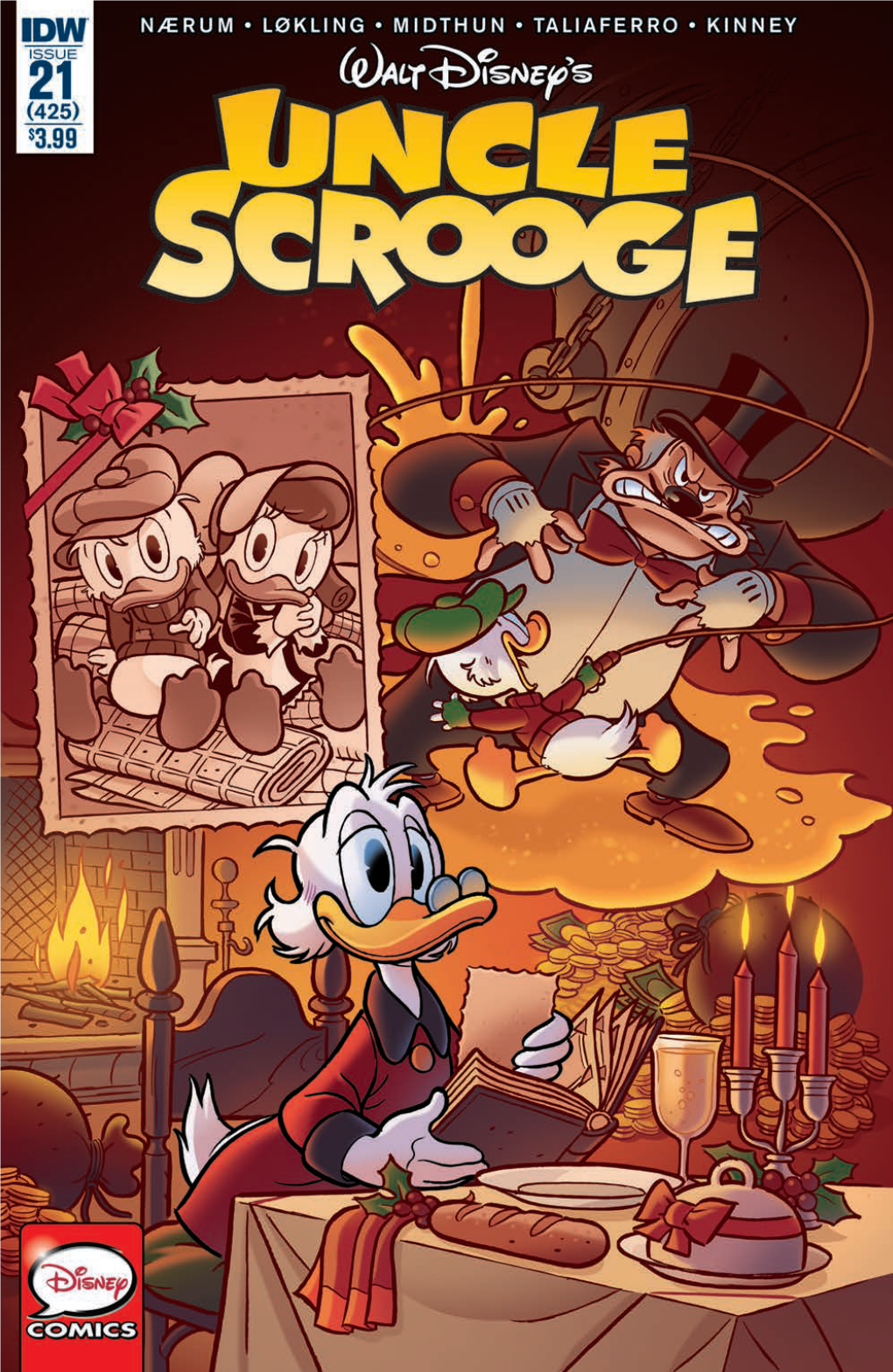 UNCLE SCROOGE #21 (Legacy #425), DECEMBER 2016