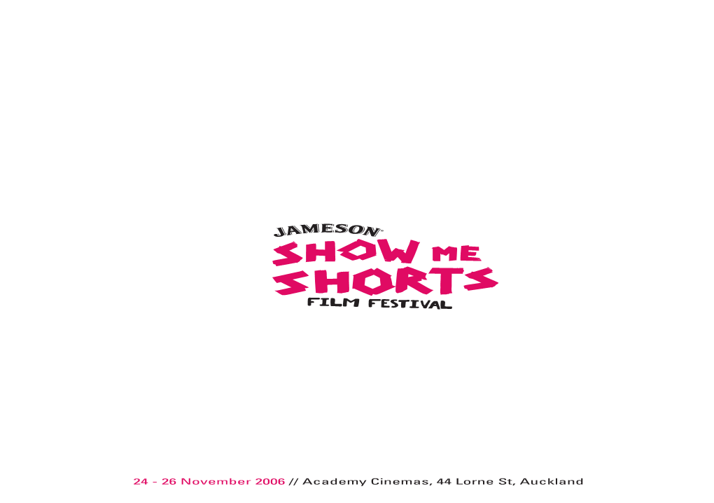 Show Me Shorts Booklet for PDF.Indd