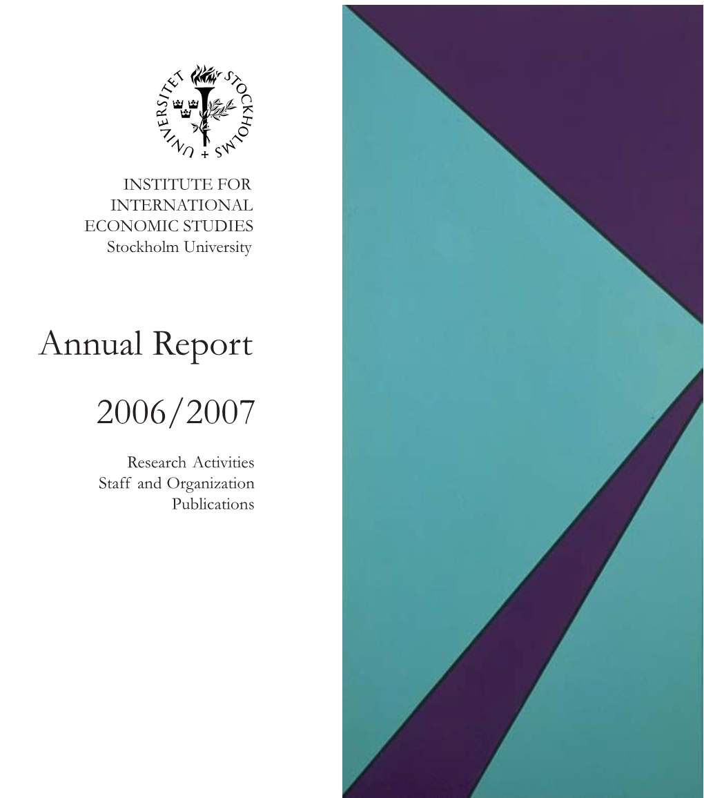 Annual Report 2006/2007