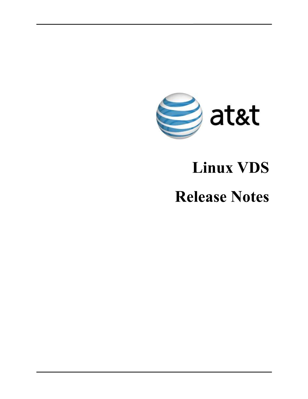 Linux VDS Release Notes