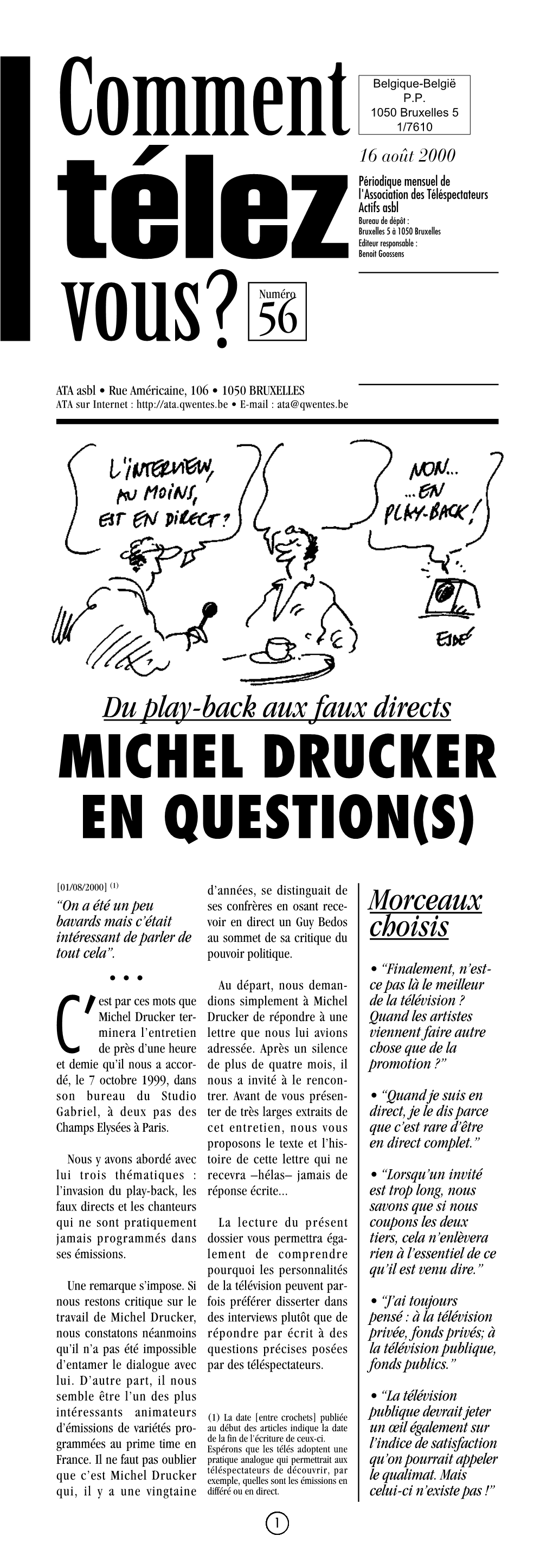 Michel Drucker En Question(S)