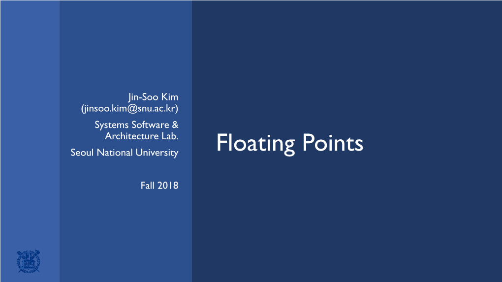 Floating Points