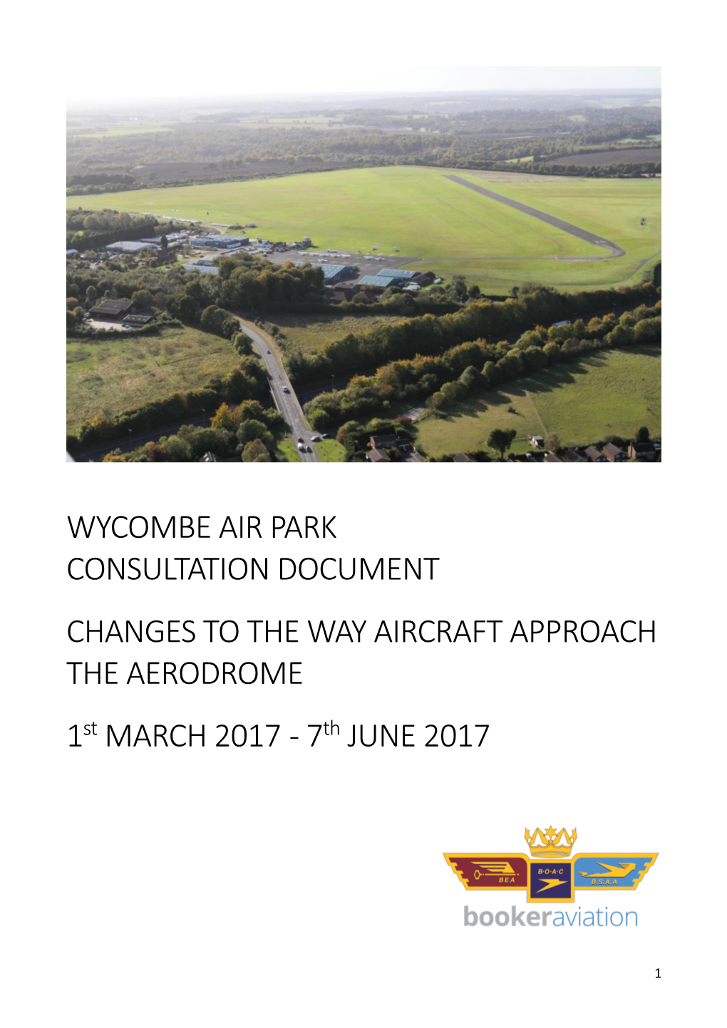 Wycombe Air Park Consultation Document