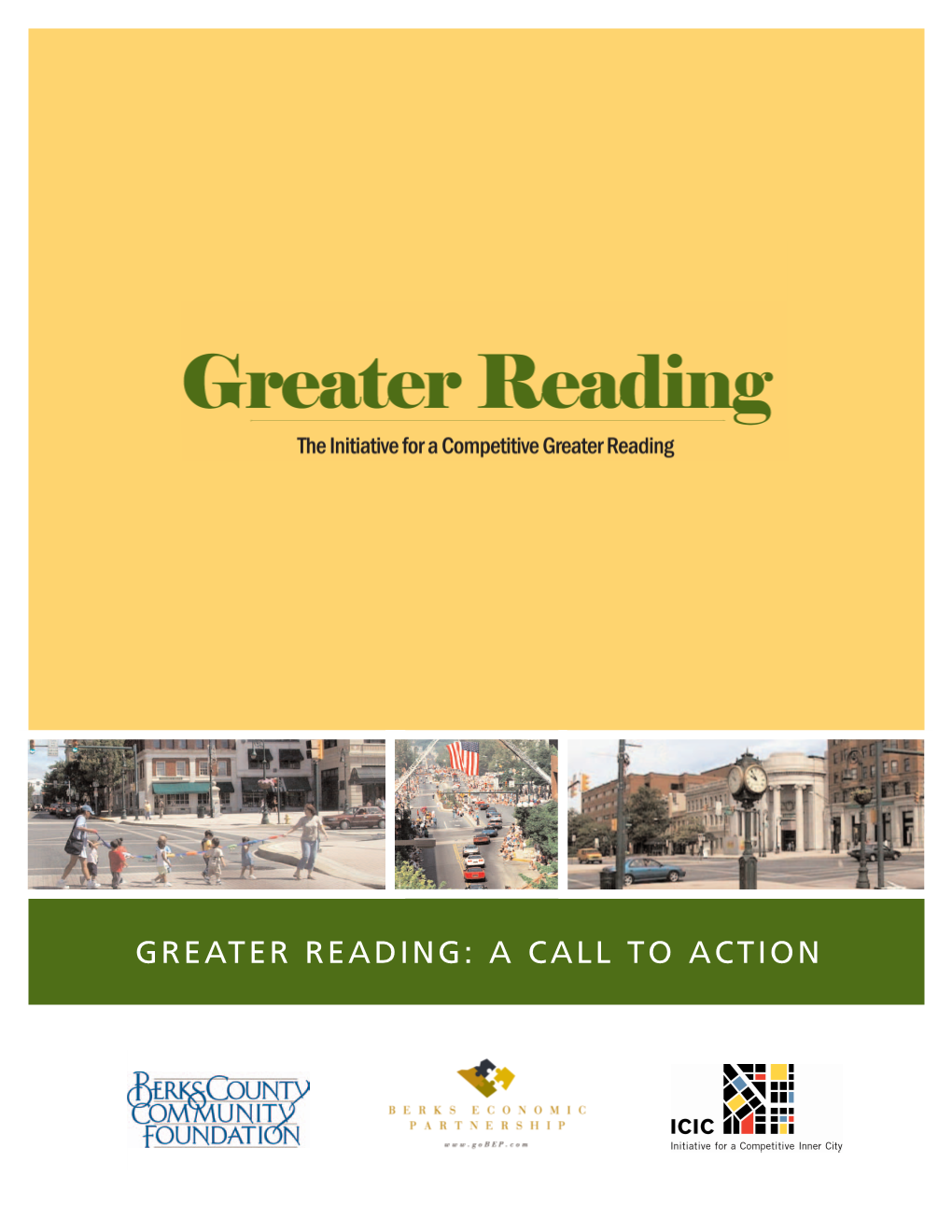 Greater Reading: a Call to Action