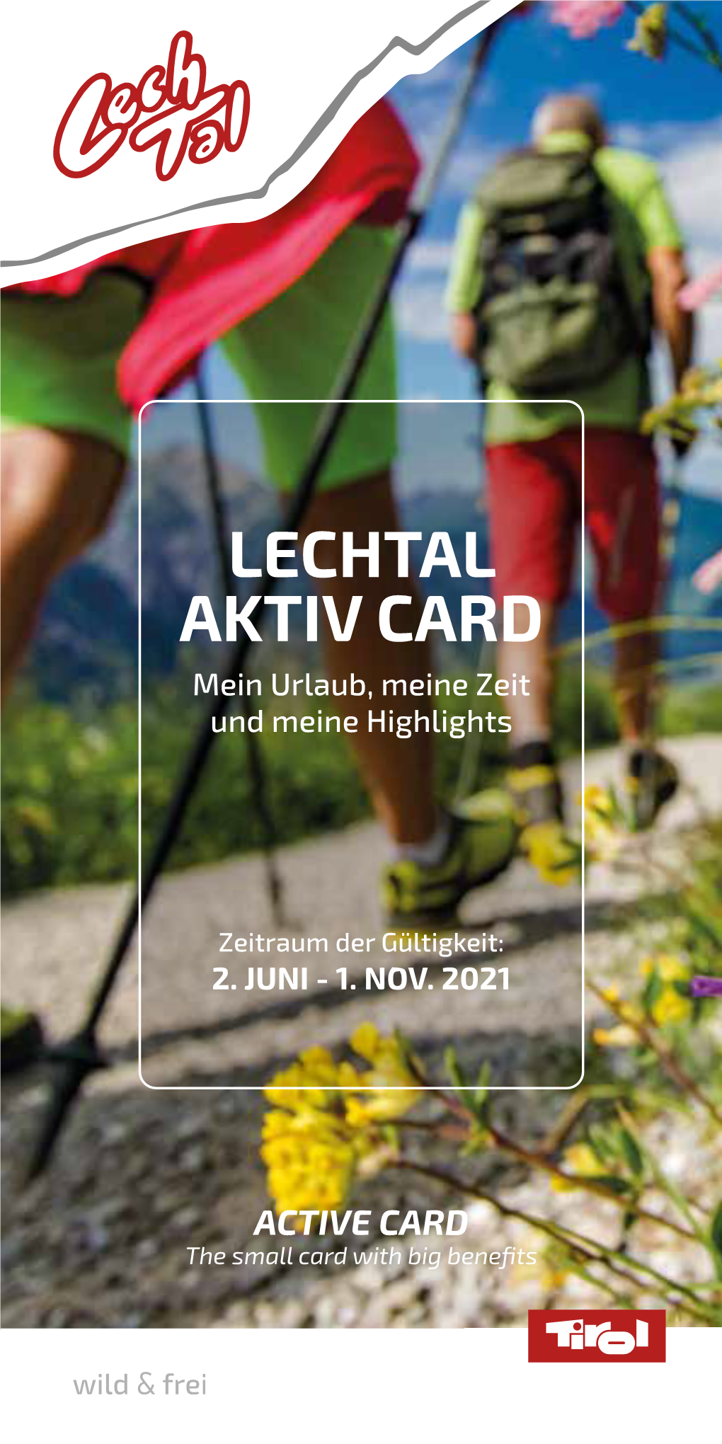 Lechtal Aktiv Card Folder 2021