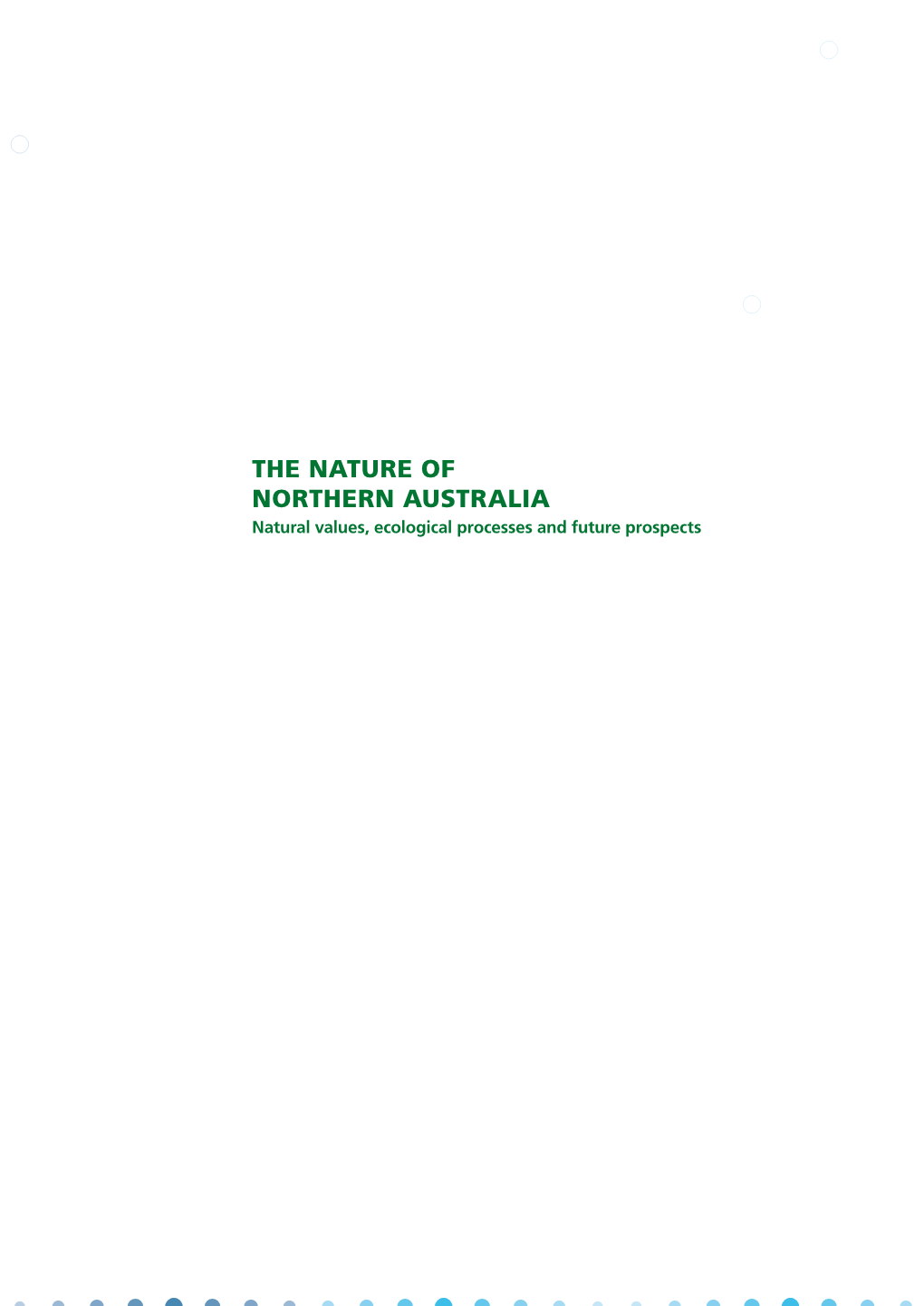 The Nature of Northern Australia