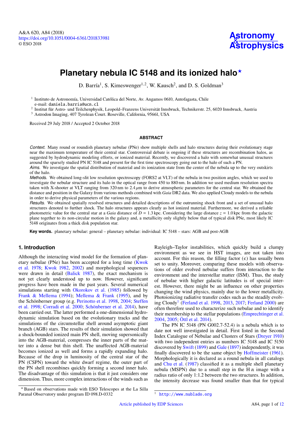 Planetary Nebula IC 5148 and Its Ionized Halo? D