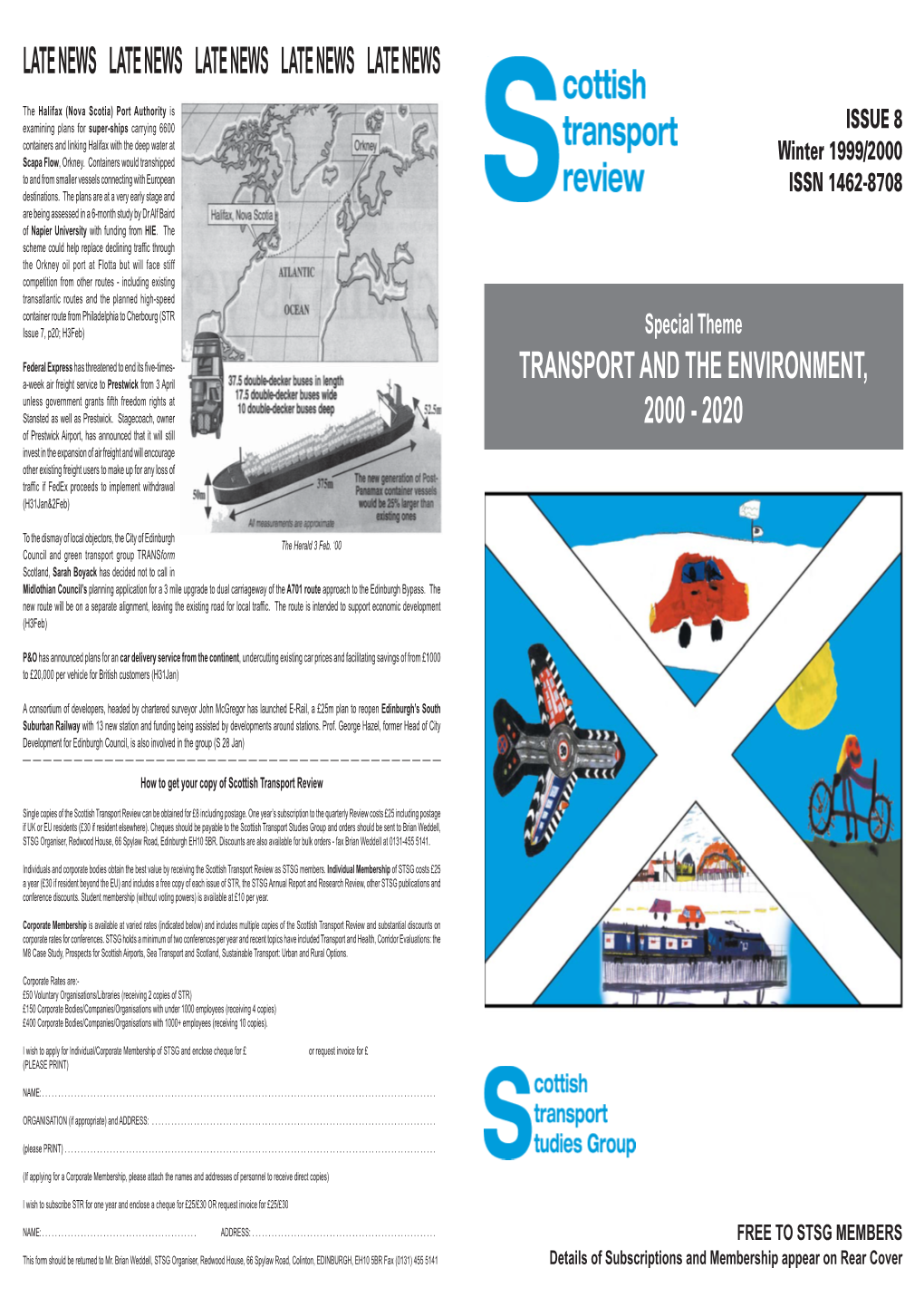 Scottish Transport Review Issue 8