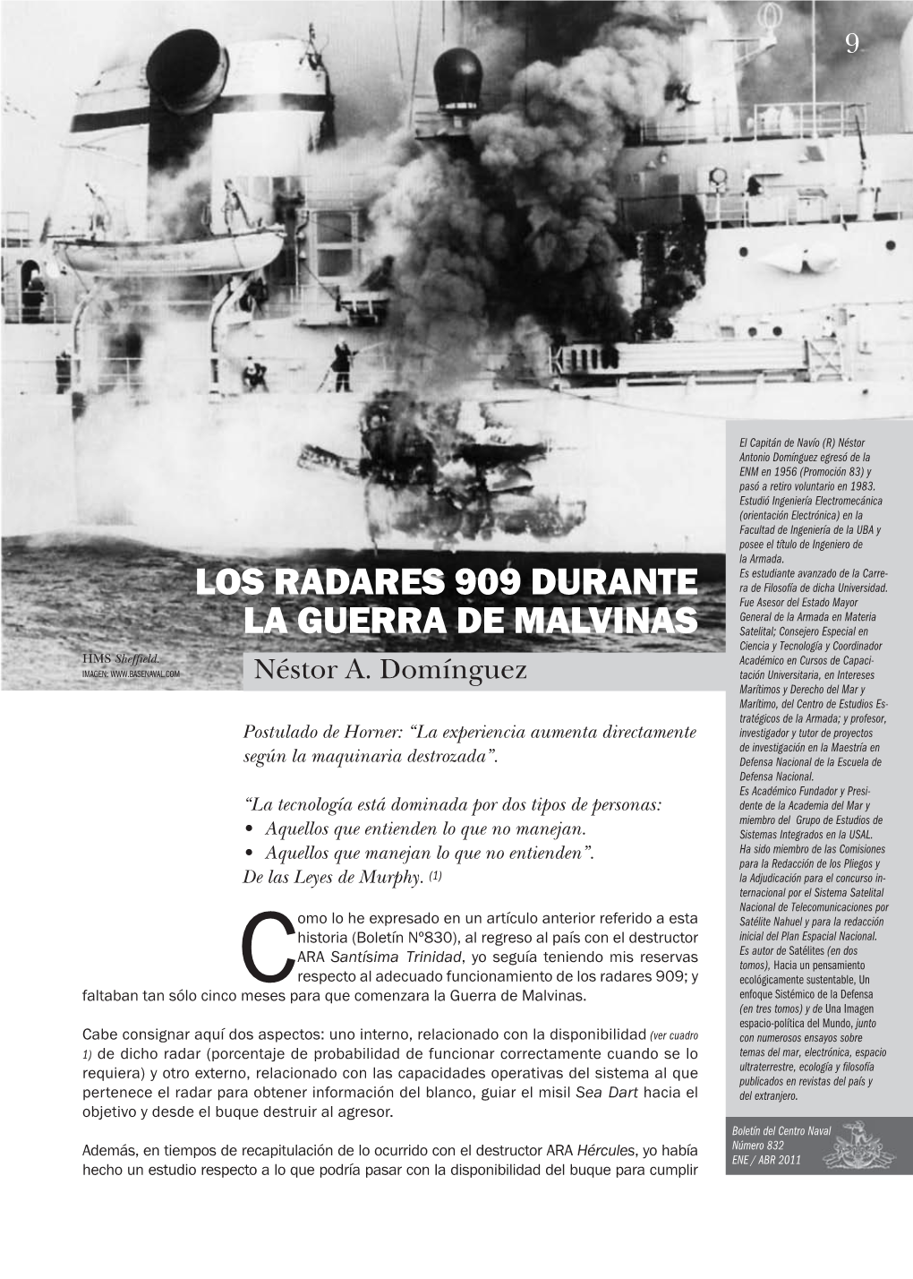 Los Radares 909 Durante La Guerra De Malvinas