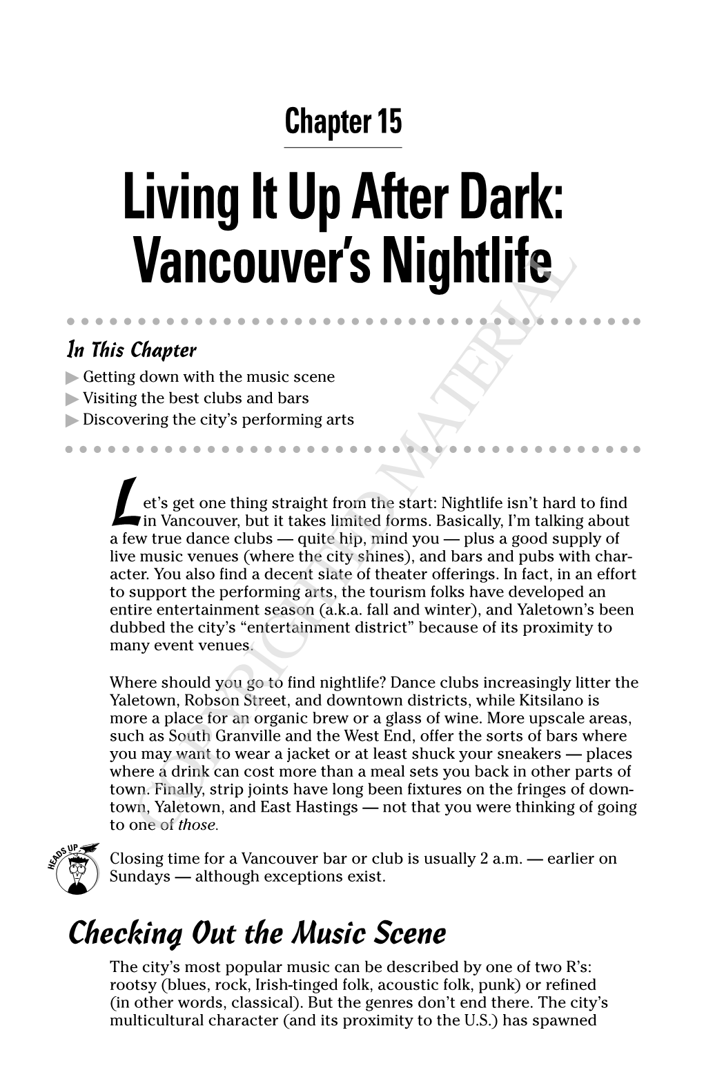 Living It up After Dark: Vancouver's Nightlife