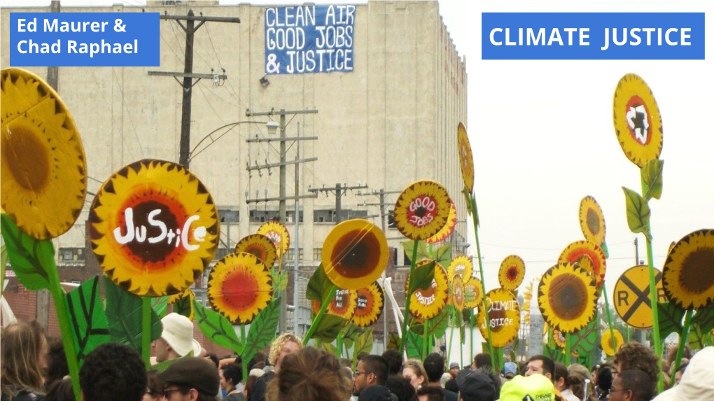 Climate Justice