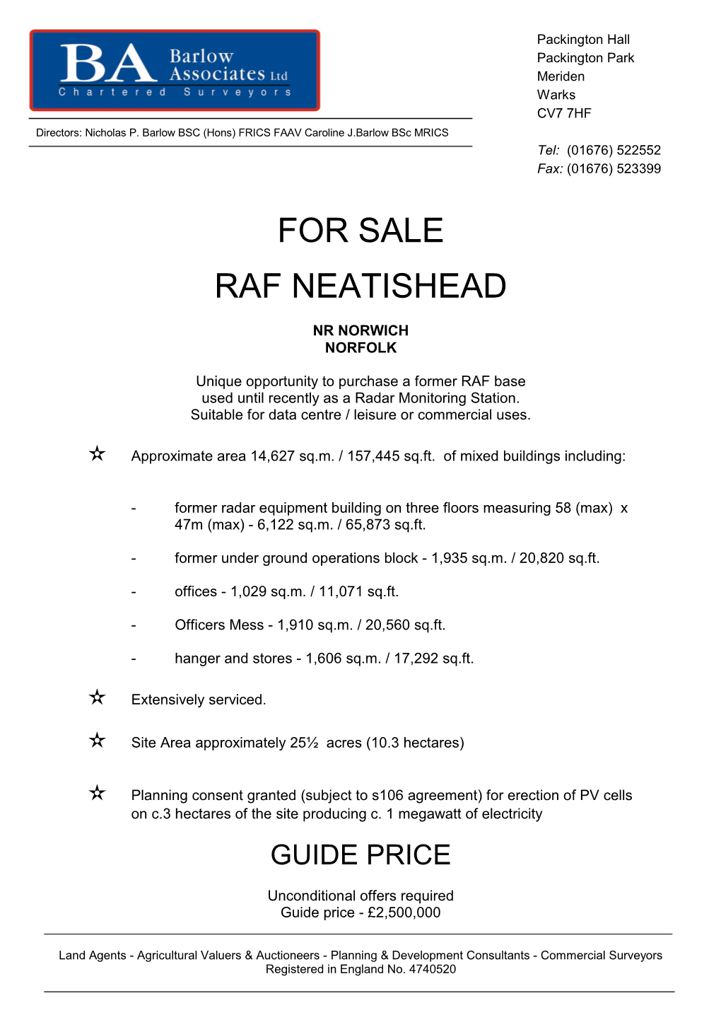 Raf Neatishead