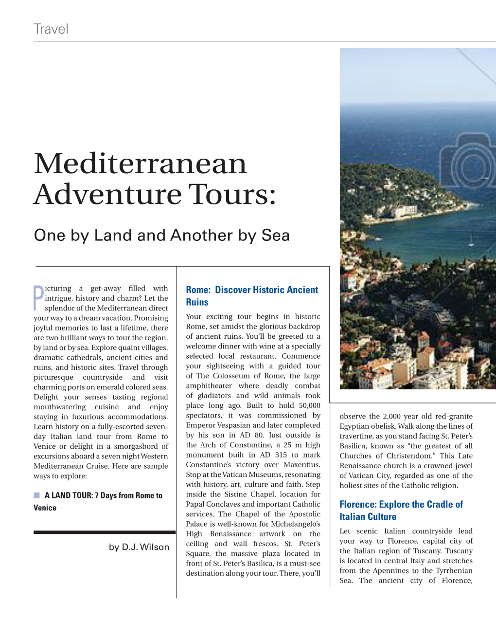 Mediterranean Adventure Tours