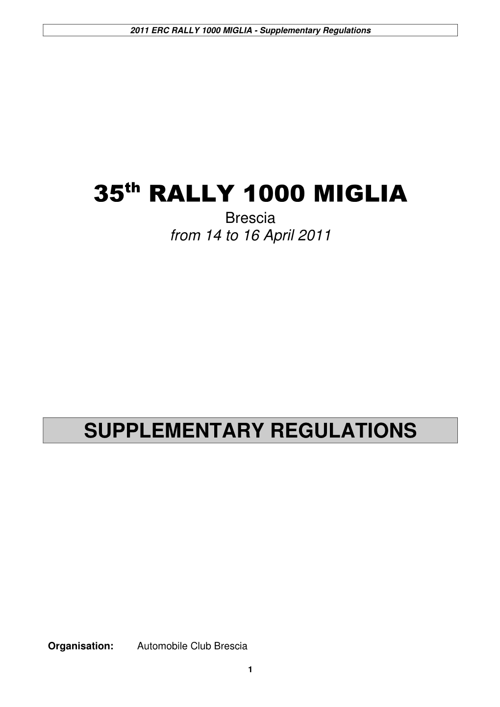 35 Rally 1000 Miglia