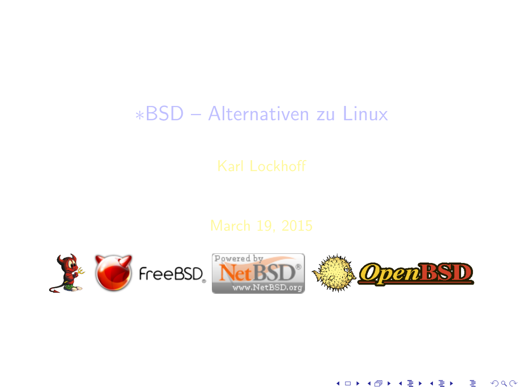 BSD – Alternativen Zu Linux