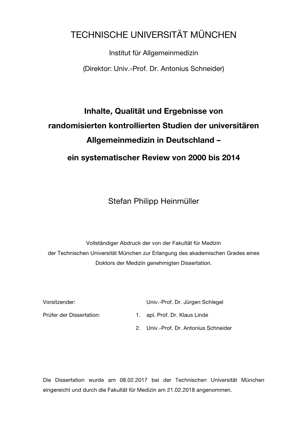 Dissertation Stefan Heinmüller FINAL