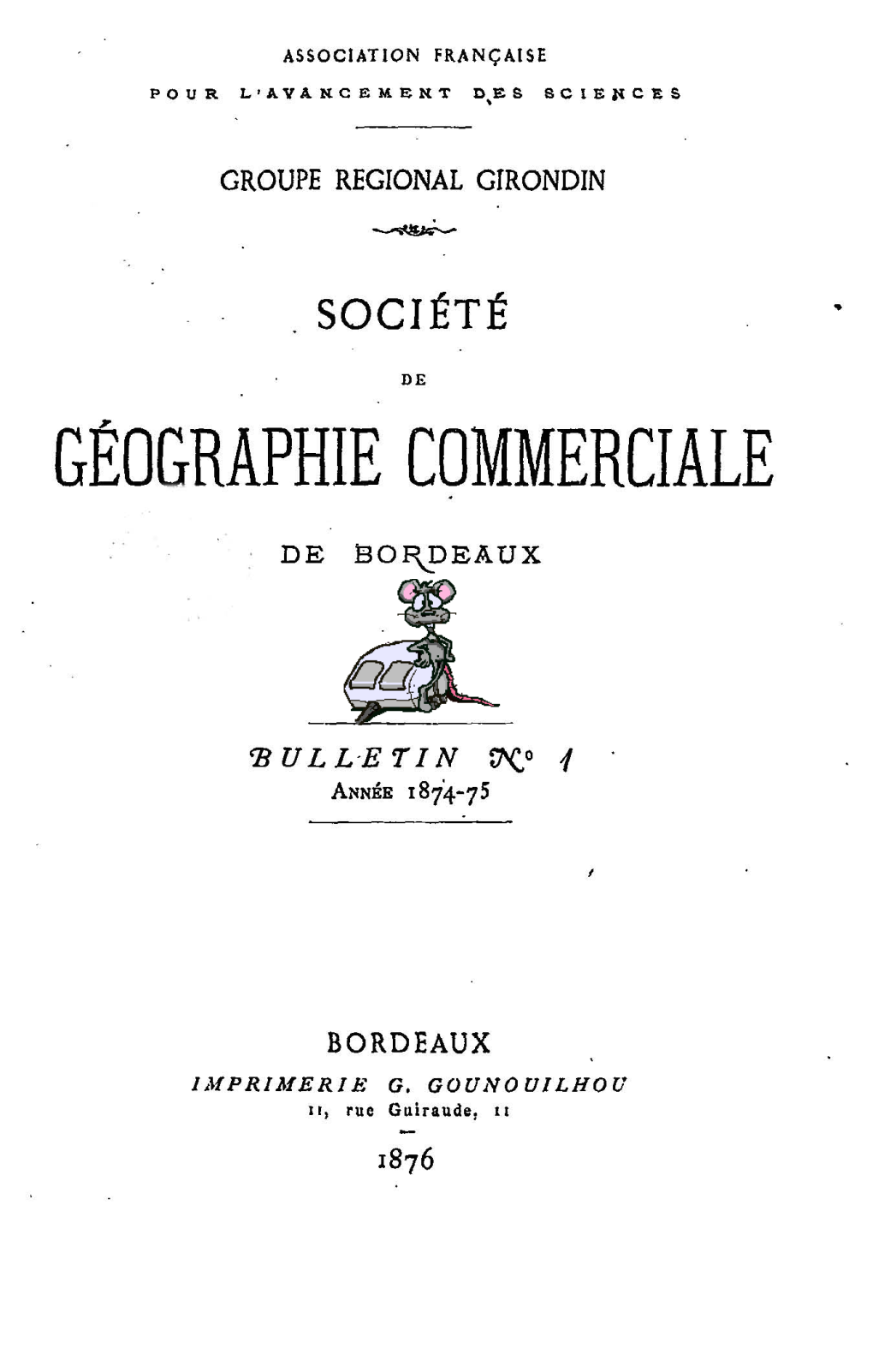 Societe Geographie Commercial